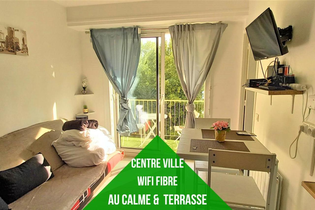 Au Petit Repere Palois -Studio - Centre Ville-Balcon-Wifi Fibre Pau Exterior foto